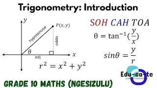 Thumbnail: Introduction to Trigonometry - Grade 10 Mathematics (ngesiZulu)