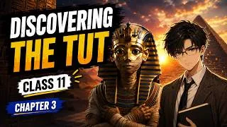 Thumbnail: Discovering Tut: The Saga Continues 🔥 | Class 11 English Chapter 3 Complete Explanation | Full NCERT