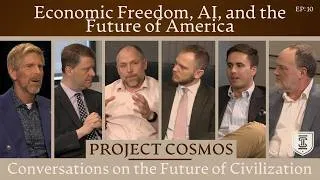 Thumbnail: Economic Freedom, AI, and the Future of America | Project Cosmos