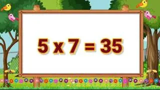 Thumbnail: Table of 5 | 5 times table | for kids | 5 ka table