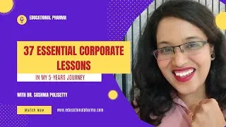 Thumbnail: 37 Essential corporate lesssons learnt in my 5 Years Journey