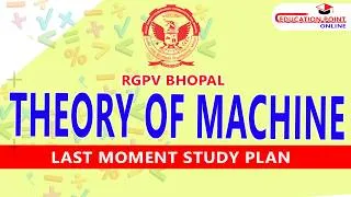 Thumbnail: RGPV Theory of Machine (TOM) - Last Moment Preparation Tips