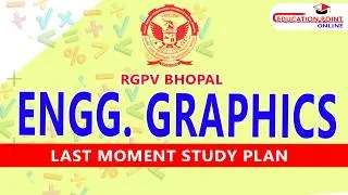 Thumbnail: RGPV Engineering Graphics - Last Moment Study Plan