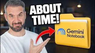 Thumbnail: Gemini Notebook Just Fixed Its Biggest Problem!