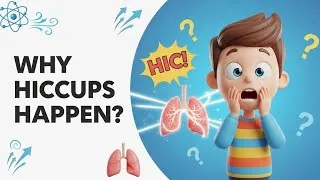 Thumbnail: What Causes Hiccups? Simple Kids-Friendly Science Breakdown! #kidsvideos #scienceexplained #kids