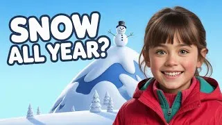 Thumbnail: Why Do High Mountains Have Snow All Year Round? 🏔️❄️ #altitude #scienceexplained #educationalvideo
