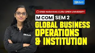 Thumbnail: SGOU | M COM | Global Business Operations and Institution | Sem 2