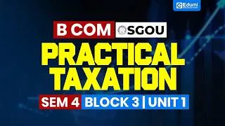 Thumbnail: SGOU | B Com | Practical Taxation | Sem 4