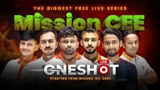 Thumbnail: Mission CEE - The Biggest free live series @EduNexNepal Youtube Channel