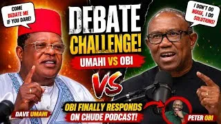 Thumbnail: Umahi Vs Peter Obi Debate Challenge, Obi Finally Responds On Chude Podcast