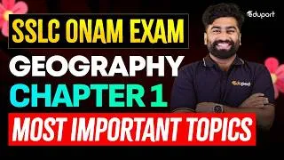 Thumbnail: SSLC Onam Exam  Geography Chapter 1 Most Important Topics | Eduport