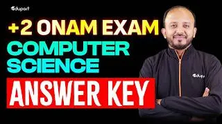 Thumbnail: Plus Two Onam Exam COMPUTER SCIENCE Answer Key | Eduport Plus Two