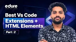 Thumbnail: Best VS Code Extensions + HTML Elements Explained | Beginner Web Development Tutorial | Part : 2
