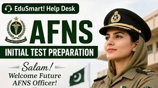 Thumbnail: AFNS Test Preparation 2026 | AFNS INITIAL Test Preparation 