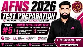 Thumbnail: AFNS 2026 Test Preparation Lec#5 | AFNS Verbal Reasoning Test Short Tips & Tricks Part-4