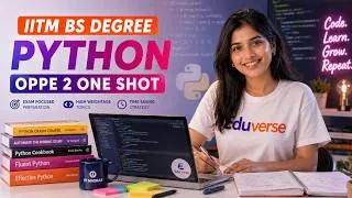 Thumbnail: Python OPPE 2 One Shot Revision | IITM BS Degree Foundation | Complete PYQ + Important Questions