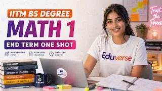 Thumbnail: Math 1 End Term One Shot Revision | Week 8-12 Complete | IITM BS Degree Foundation