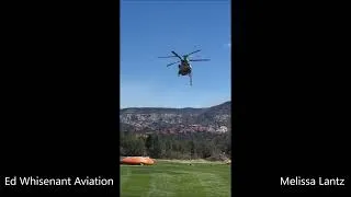 Thumbnail: CH-47 Chinook & UH-60 Getting Water on the Green to Fight Pocket Fire Sedona AZ ROTAK N377RA N86WL