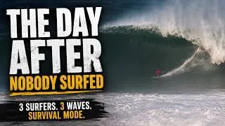 Thumbnail: Three Waves. Three Surfers. One Survival Session.