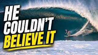 Thumbnail: He Couldn’t Believe This Barrel | The Swell Before the Historic Swell