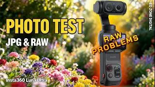 Thumbnail: Insta360 Luna Ultra Photography Test Jpg and Raw Shooting