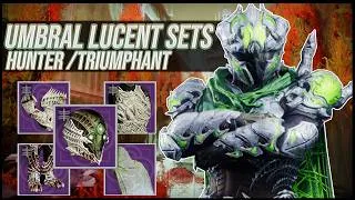 Thumbnail: Destiny 2: Umbral Lucent Hunter Sets | Triumphant