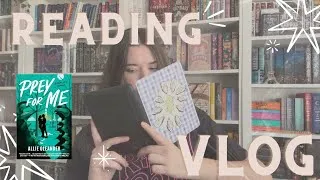 Thumbnail: Reading Vlog (Prey for Me by Allie Oleander) 