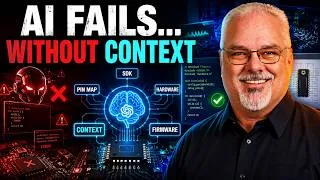 Thumbnail: Why AI Fails in Embedded Systems (Until You Give It Context)