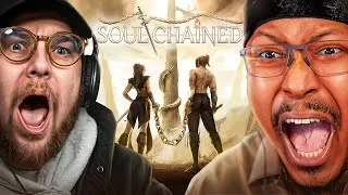 Thumbnail: CHAINED TOGETHER meets DARK SOULS... we're cooked