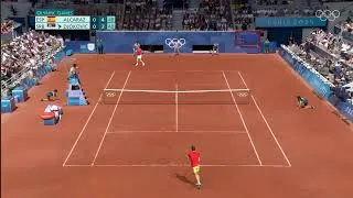 Thumbnail: Tennis Elbow 4 | Alcaraz-Djokovic | 2024 Olympics Final | (Steam Deck 720p60)