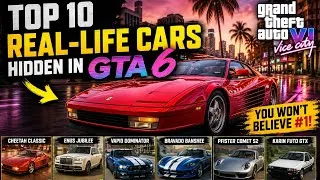Thumbnail: GTA 6's Top 10 Most Realistic Cars Revealed #gta6 #gaming #unfrezzmyaccount #car 