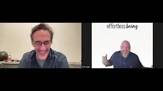 Thumbnail: Rob in conversation with Niai about effortless being our true nature #effortlessbeing #nonduality 