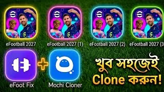 Thumbnail: Unlimited eFootball Account in One Phone 😱🔥 Full Tutorial 🥶 eFootball 2027