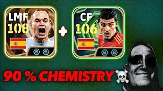 Thumbnail: THIS DUO IS UNFAIR TO USE 🥶 INIESTA + VILLA💥 Efootball 26 Mobile