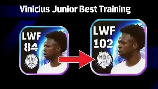 Thumbnail: 🔥 NEW Vini Jr BEST Training Guide! ⚡ Max Build | eFootball 2027 #eFootball2027 #ViniJr