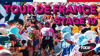 Thumbnail: RICHIE FIGHTS TO THE END ON ALPE d'HUEZ  - Tour de France: Stage 19 | RaceTV from EF Pro Cycling