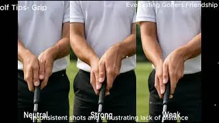 Thumbnail: Golf Tips #1: The Grip – The Foundation of Every Great Golf Swing