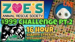 Thumbnail: 16 HOUR Charity Stream 999 Challenge Ep.18 pt.2 - ft. @KeziaPlays