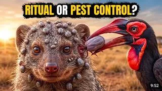 Thumbnail: The Strange Morning Ritual Between Hornbills and Mongooses