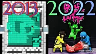 Thumbnail: Evolution of Gang beast (2013 - 2022)
