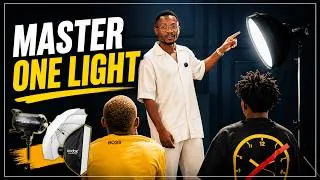 Thumbnail: How to Master One-Light Photography | Best Single Light Setup for Stunning Portraits #OneLightSetup