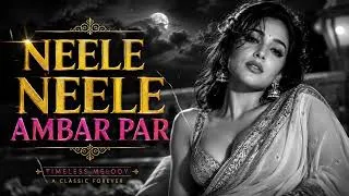 Thumbnail: NEELE NEELE AMBAR PAR 💖 | Evergreen Romantic Hindi Song | Retro Bollywood Love Melody