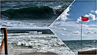 Thumbnail: 🌊 Big Waves / 🚩Red Flag at Beach Mitsis Laguna Resort & Spa 5⭐️ at #creta #greece #holiday