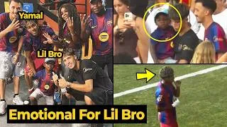 Thumbnail: Lamine Yamal dedicated BOTH goals to his little brother on his 4th birthday! 🥹❤️