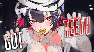 Thumbnail: Nightcore - Teeth (But it hits harder) (Lyrics)