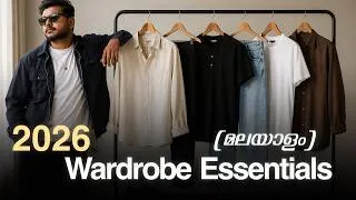 Thumbnail: 2026 Wardrobe essentials | Men's Fashion Malayalam