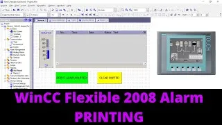 Thumbnail: WinCC Flexible Alarms and Report Printing