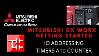 Thumbnail: Mitsubishi GX Worx programming Tutorial | Mitsubishi PLC programming tutorial | UDCNT STMR blocks