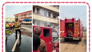 Thumbnail: Firefighters Using Sachet Water to Fight Fire? Ghanaians Are Furious!