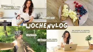 Thumbnail: VLOG Mein Alltag als Mama | 30 Tage Minimalismus Challenge, Workouts & Buchempfehlungen 📖💪✨